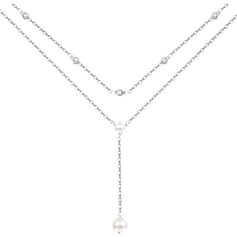 Sterling Silver Y-Chain Necklace
