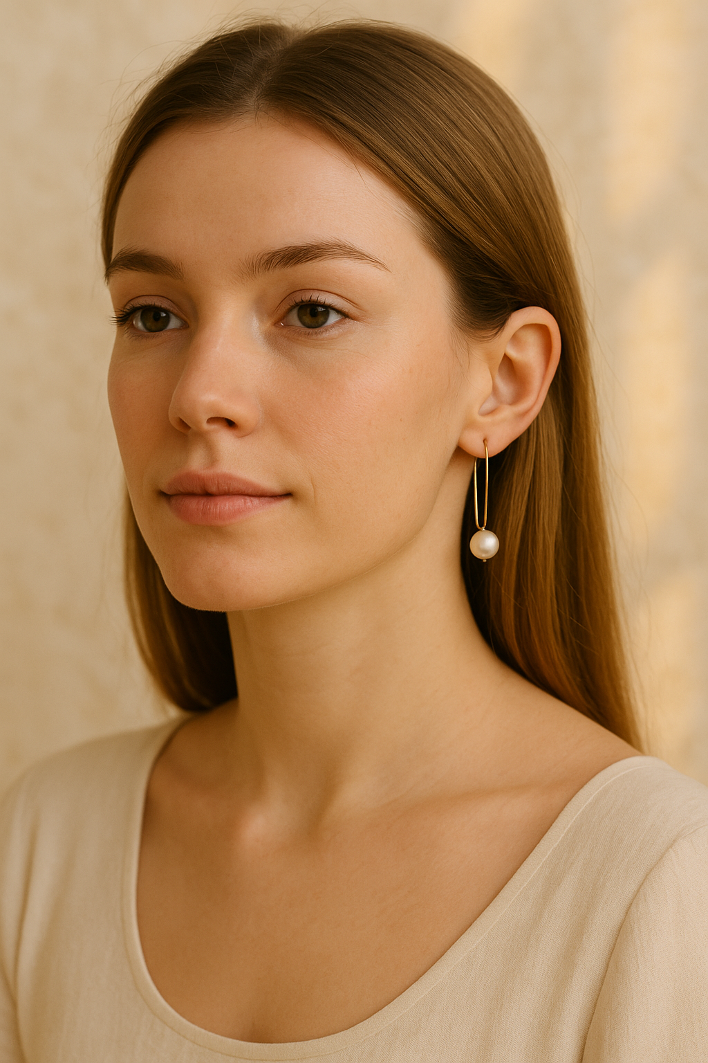 Pearl Drop Earring
