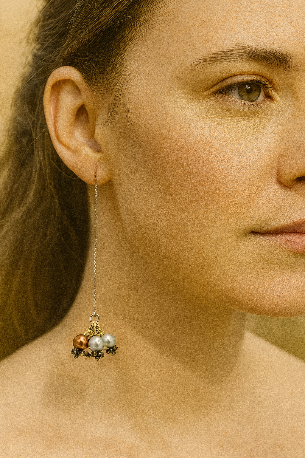 Berries Threader Earrings