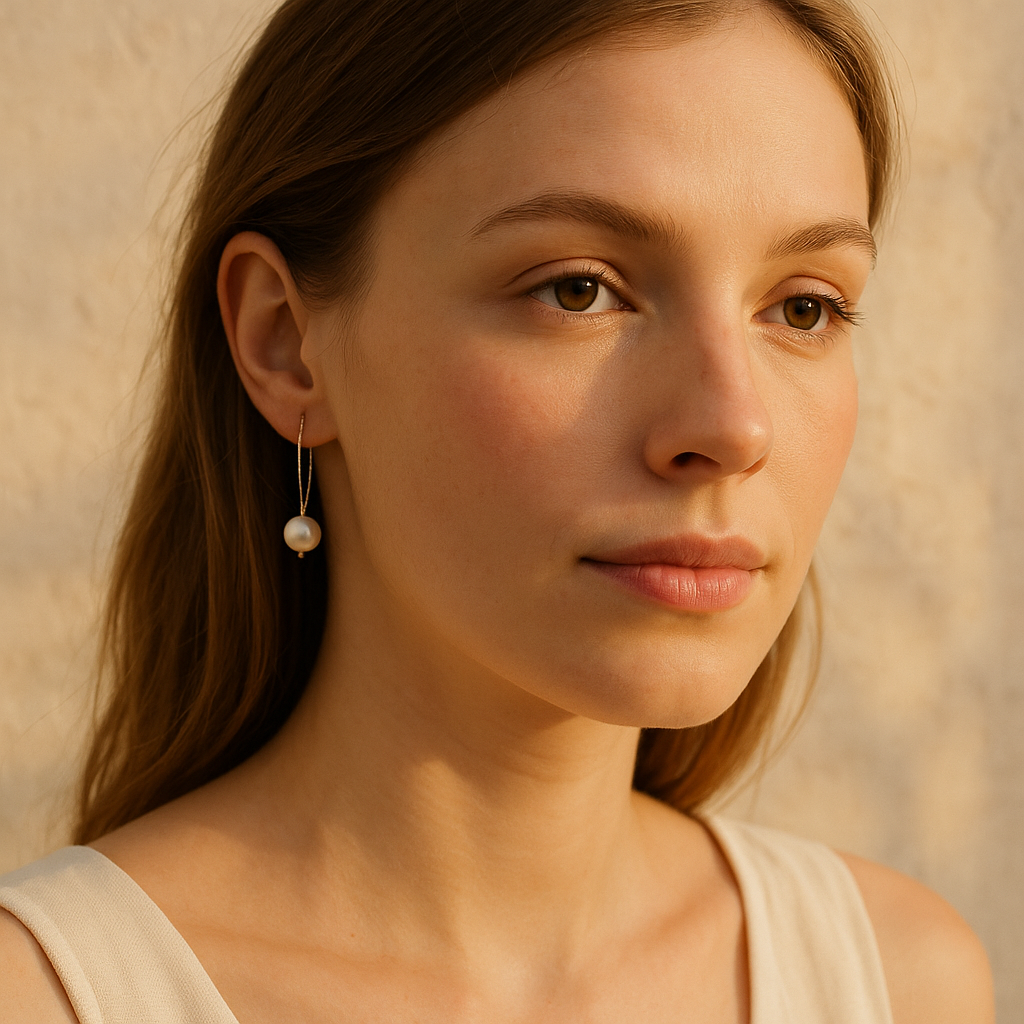 Pearl Drop Earring