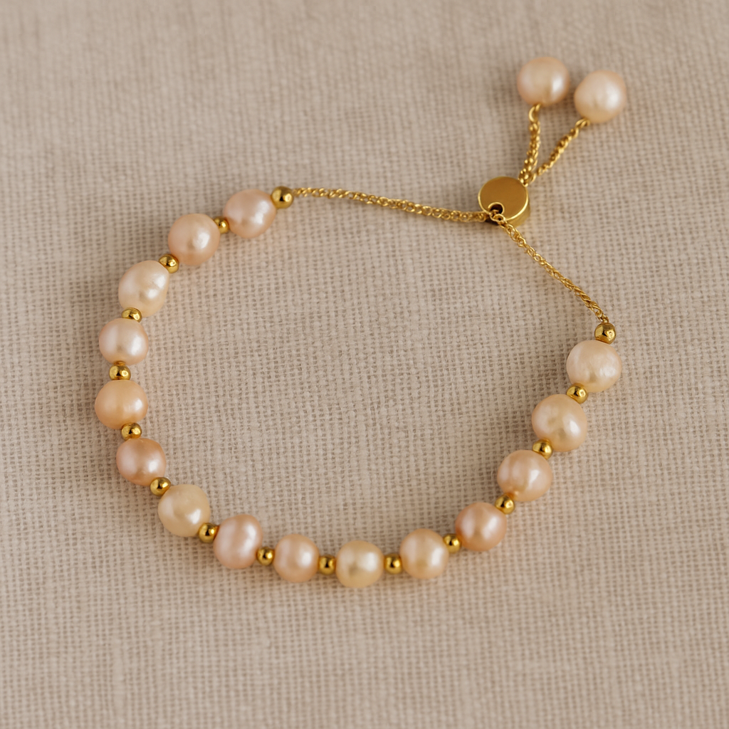 Adjustable Freshwater Pearl Bracelet