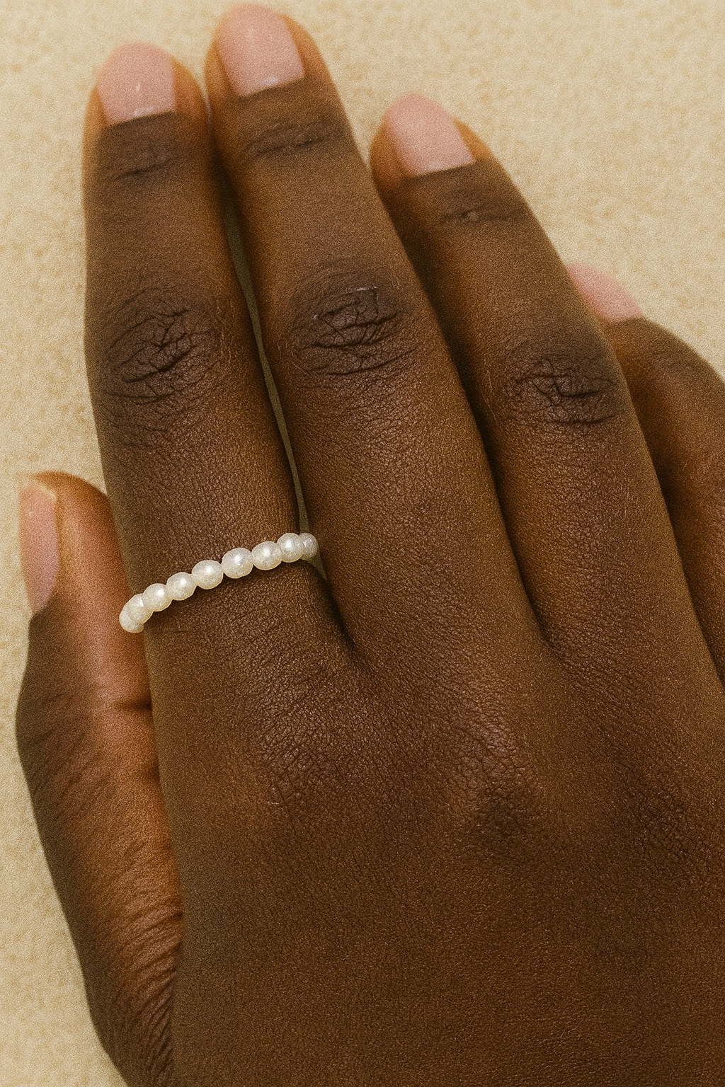 Stretch Pearl Ring