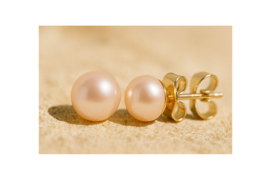 Pearl Stud Earrings
