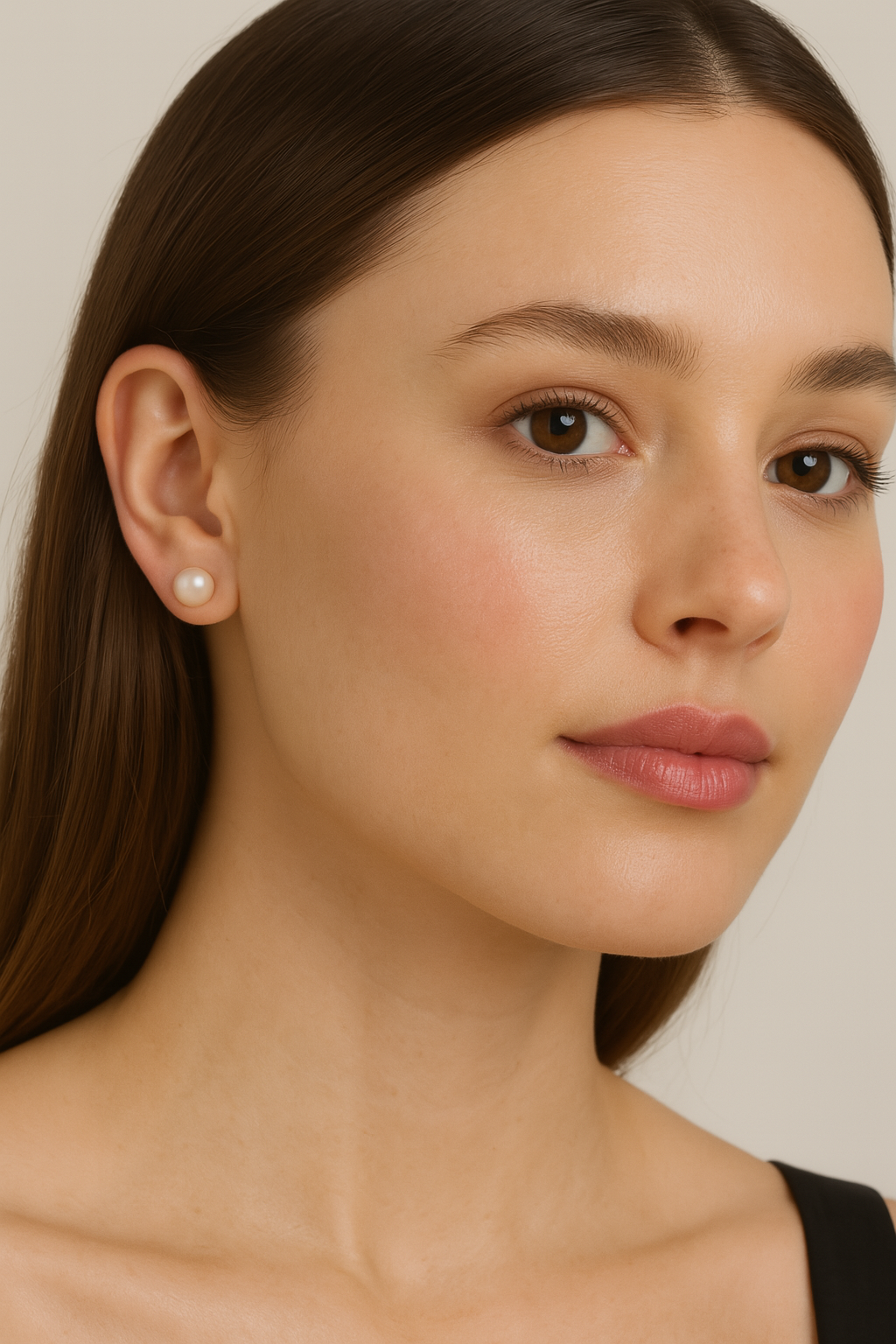 Pearl Stud Earrings