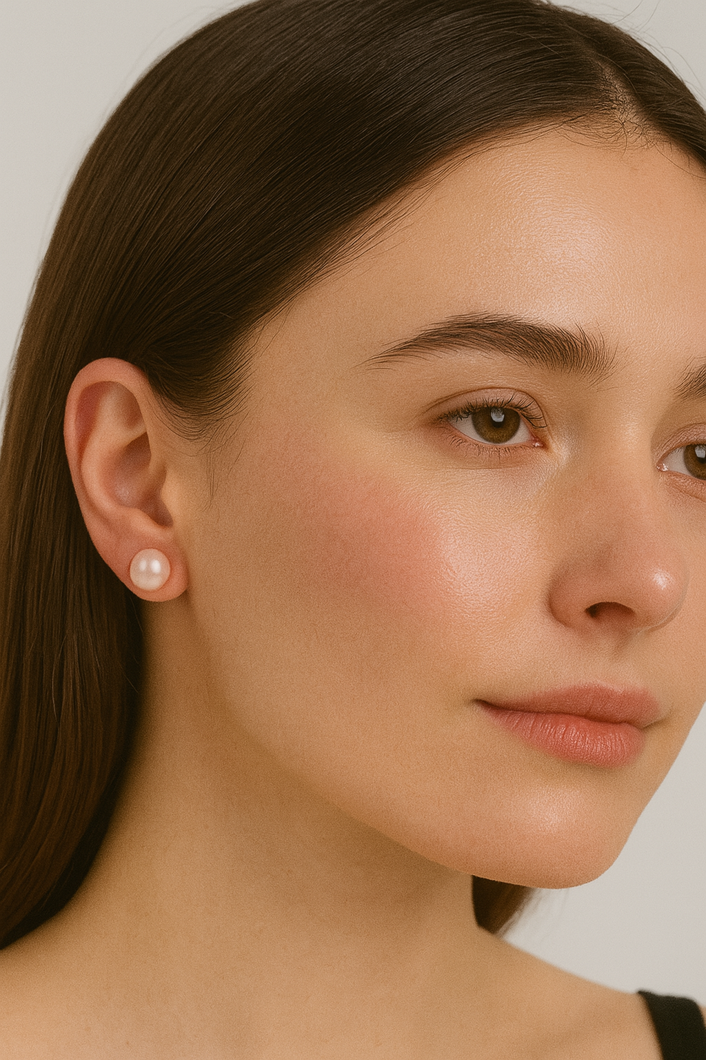 Pearl Stud Earrings