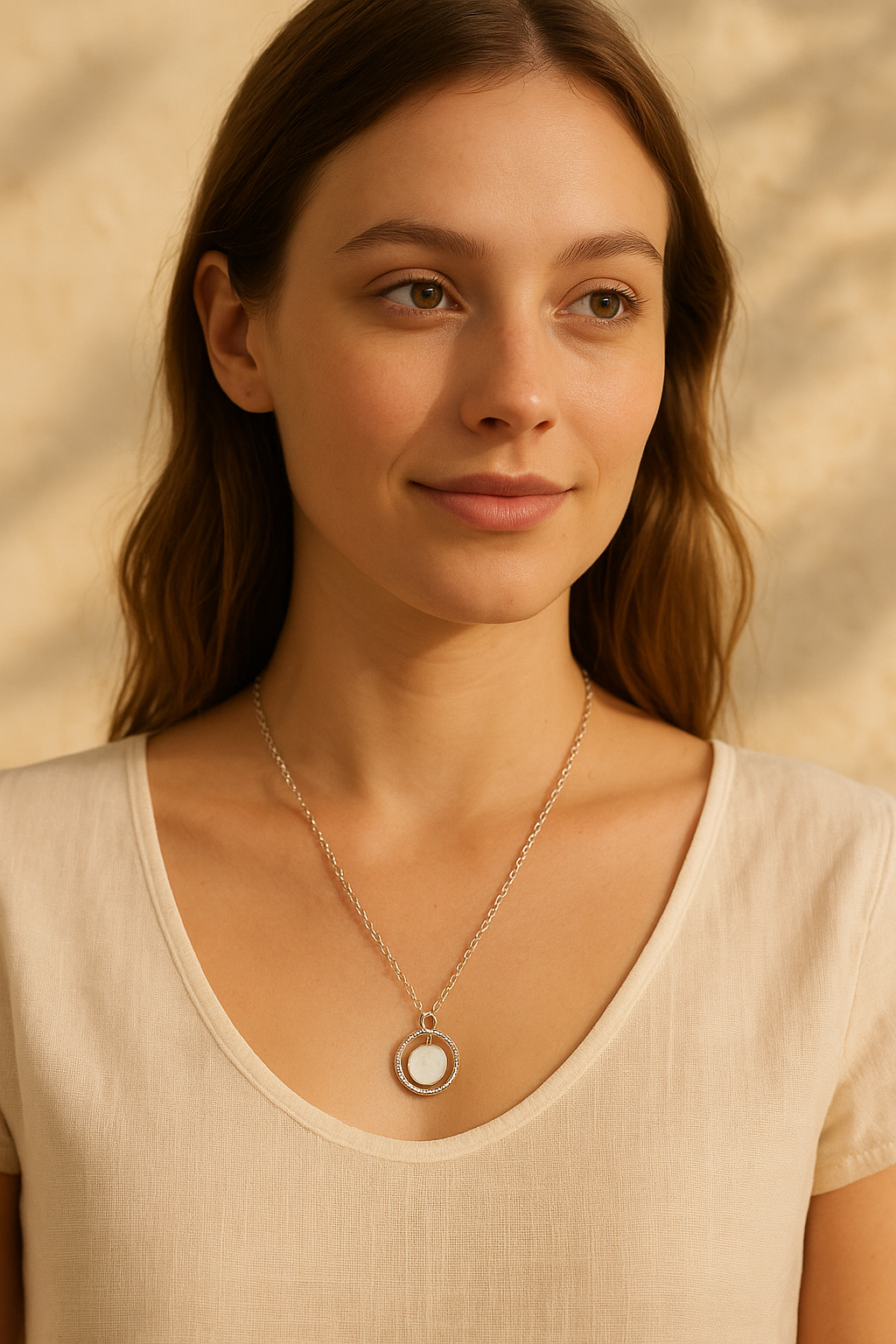 Coin Pearl Necklace