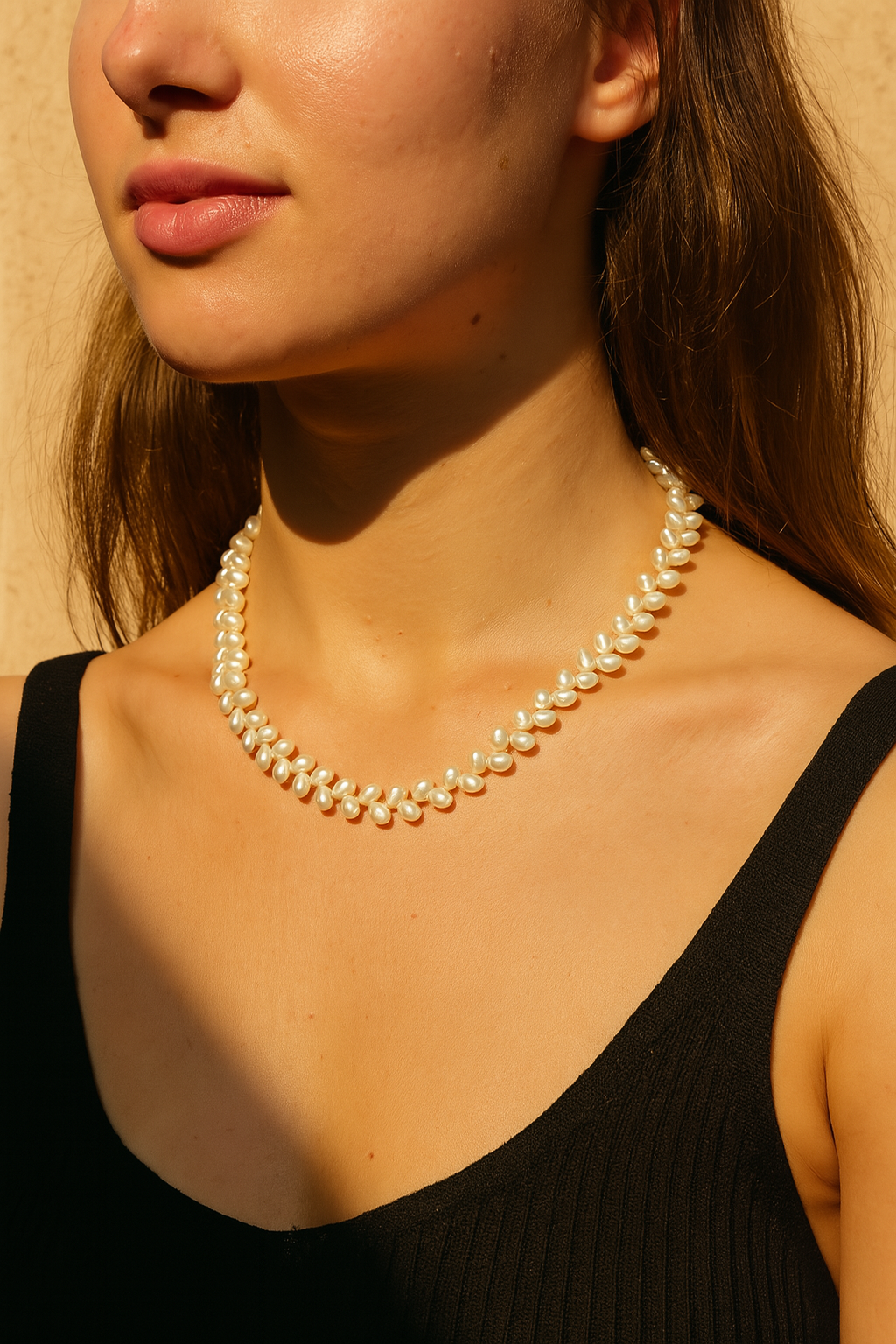 Pearl Choker Necklace