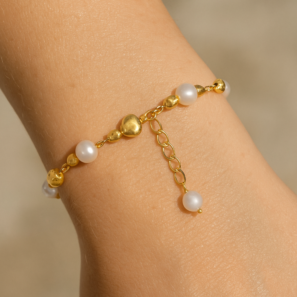Irregular Pearl Bracelet