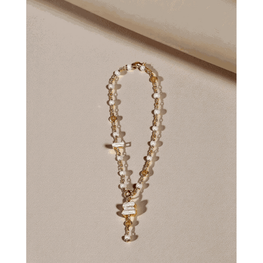Stick Pearl Necklace
