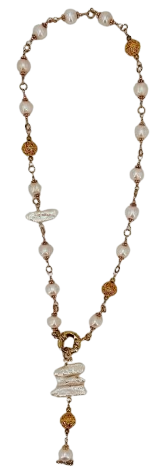Stick Pearl Necklace