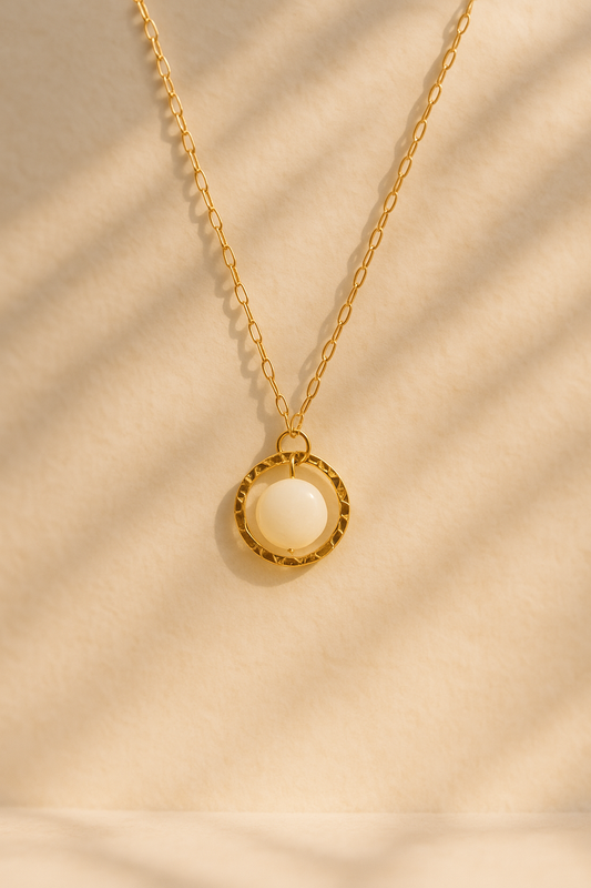 Coin Pearl Necklace