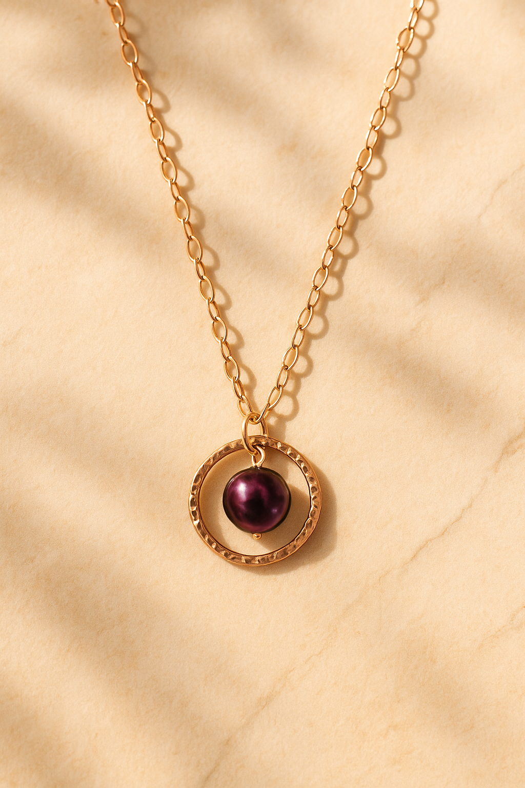 Coin Pearl Necklace