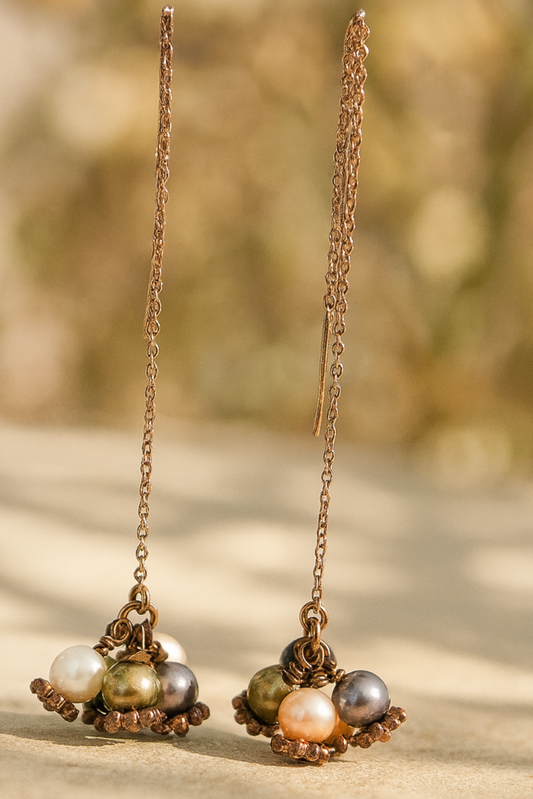 Berries Threader Earrings