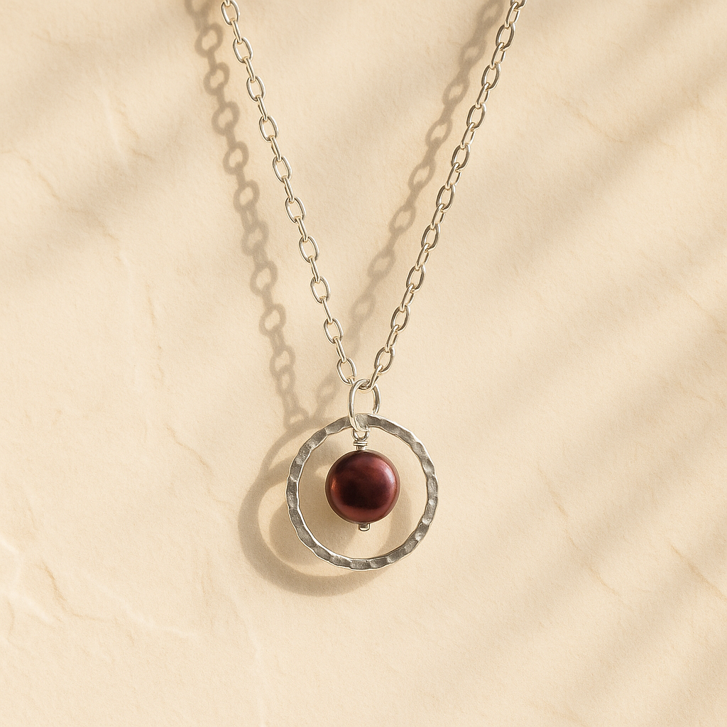 Coin Pearl Necklace