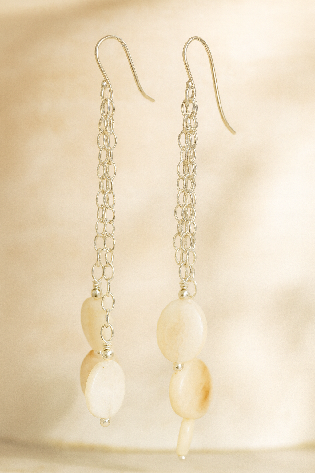 Coin Pearl Earrings